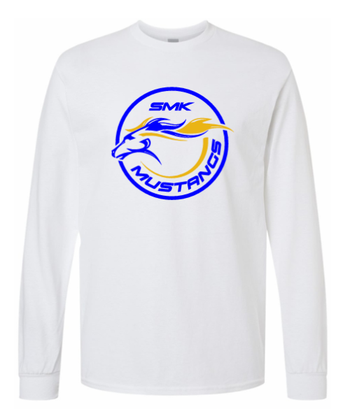 School Long-Sleeve Shirt (White)