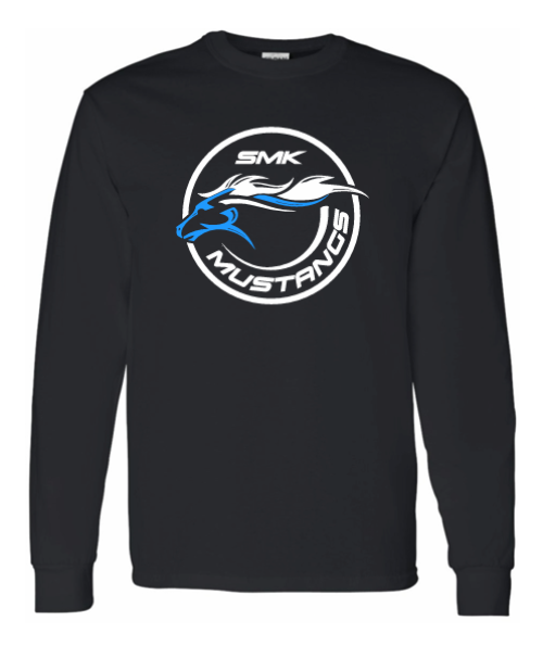 School Long-Sleeve Shirt (Black)