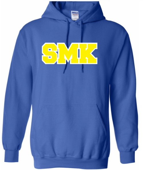 Embroidered SMK Hoodie (Royal Blue)
