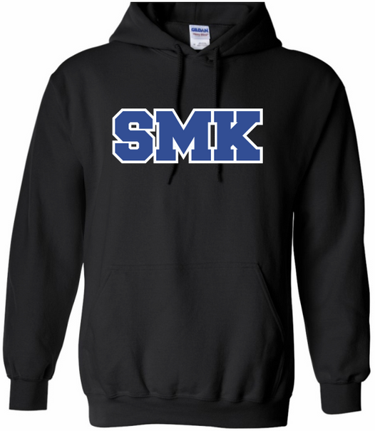 Embroidered SMK Hoodie (Black)